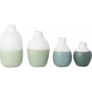 Räder Mini-Flaschenvasen Grün 4er Set