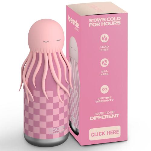 Asobu Bestie Bottle Isolierflasche Jellyfish 460 ml
