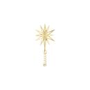 Georg Jensen Weihnachtsbaumspitze Lyra Klein Goldauflage