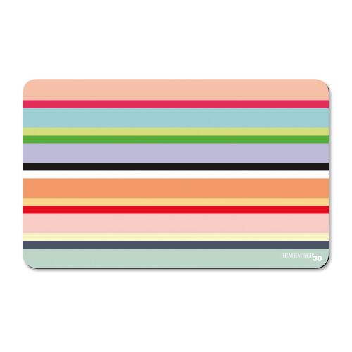 Remember Frühstücksbrettchen Stripes