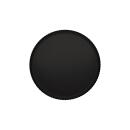 Alessi Pleats Tablett Rund Groß Schwarz