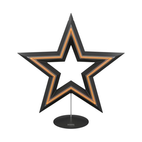 Sompex Dekoleuchte Freestar Schwarz