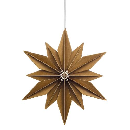Lovi Dekor-Stern Braun 15 cm