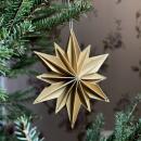 Lovi Dekor-Stern Honiggelb 15 cm