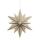 Lovi Dekor-Stern Naturfarben 15 cm