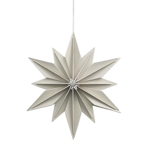Lovi Dekor-Stern Weiß 15 cm