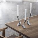 Georg Jensen Cobra Kerzenhalter Dreiteiliges Set...