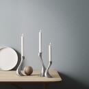 Georg Jensen Cobra Kerzenhalter Dreiteiliges Set (Retourware)