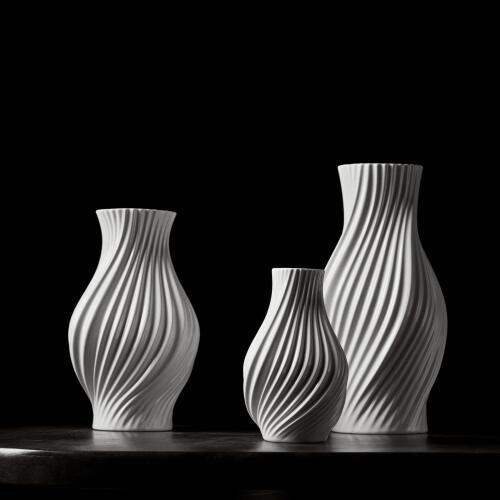 Lyngby Vase Twist 31 cm