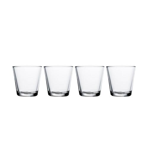 Iittala Kartio Glas Klar 4er Set 210 ml (Retourware, Originalverpackung fehlt)