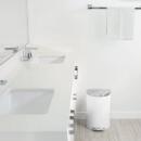 Simplehuman Halbrunder Treteimer 10 l Weiß (Retourware)