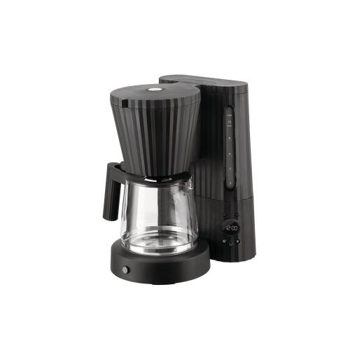 Alessi Plissé Kaffeefiltermaschine Schwarz (Retourware)