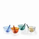 Philippi Gelato Becher mit Löffel Grün