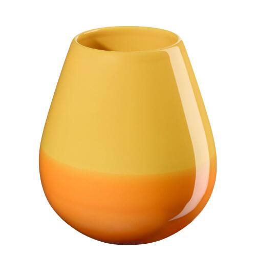 ASA Joy Vase Orange Smoothie Rund 18 cm