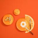 ASA Joy Dessertteller Orange Smoothie 22 cm