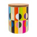 Remember Porzellandose mit Holzdeckel Orb