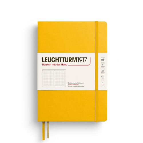Leuchtturm1917 Notizbuch Medium A5 Hardcover Sunflower Dotted