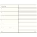 Leuchtturm1917 Wochenkalender 2027 & Notizbuch Paperback B6+ Softcover Indigo