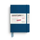 Leuchtturm1917 Tageskalender 2027 Medium A5 Hardcover Indigo