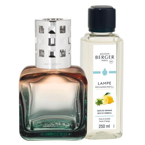 Maison Berger Geschenkset Ice Cube Pfirsich-Grün