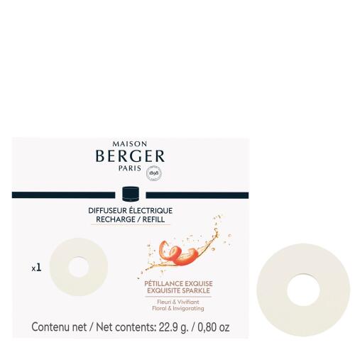 Maison Berger Keramik-Nachfüller zu portablem E-Diffuser Exquisites Prickeln