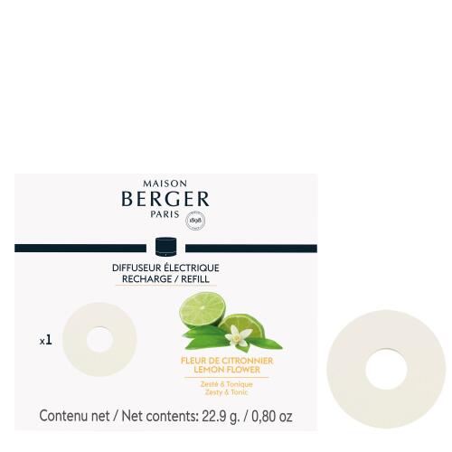 Maison Berger Keramik-Nachfüller zu portablem E-Diffuser Prickelnde Zitronenblüte