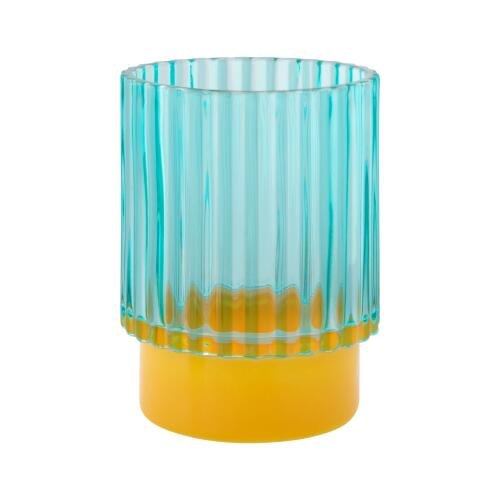 Remember Teelichtglas Lumi Blau