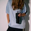Eva Solo SipnGo Isolierbecher mit Trinkhalm Schwarz 900 ml
