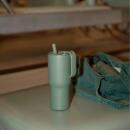 Eva Solo SipnGo Isolierbecher mit Trinkhalm Green Goddess 900 ml