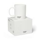 Pantone Porzellan-Becher COY 2026 Cloud Dancer 11-4201