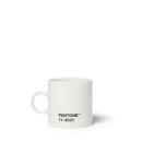 Pantone Porzellan-Espressotasse Cloud Dancer 11-4201