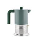 Alessi Vite Espressokocher für sechs Tassen Grün