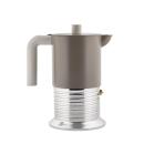 Alessi Vite Espressokocher für sechs Tassen Warmgrau
