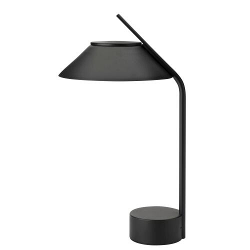 Stelton Vinkel Tragbare LED-Leuchte Schwarz