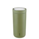 Stelton To Go Click Isolierbecher Soft Fern Green 400 ml
