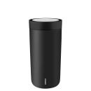 Stelton To Go Click Thermobecher Soft Black 400 ml