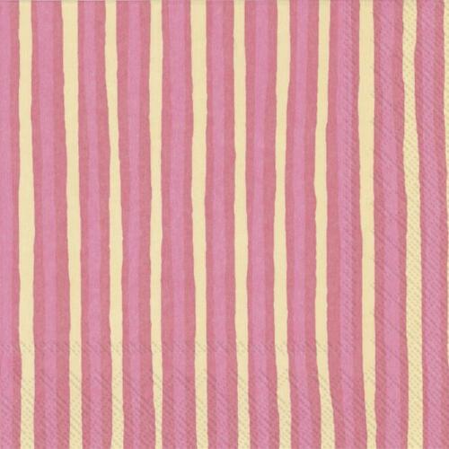 IHR Ideal Home Range Lunch Servietten Piccolo Pink Cream 33 x 33 cm