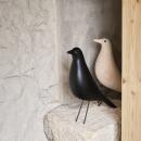 Vitra Eames House Bird Esche Schwarz