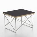 Vitra Occasional Table LTR HPL Schwarz Edelstahl