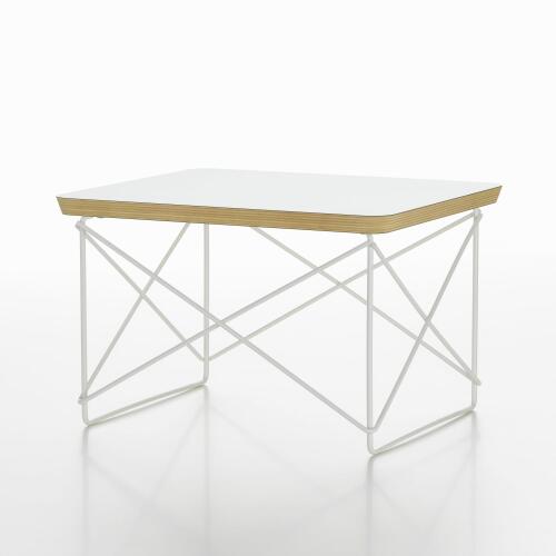 Vitra Occasional Table LTR HPL Weiß Weiß Lackiert