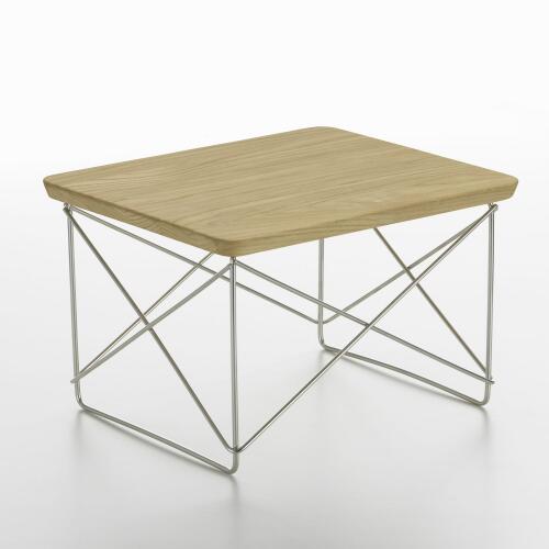 Vitra Occasional Table LTR Kastanie Edelstahl