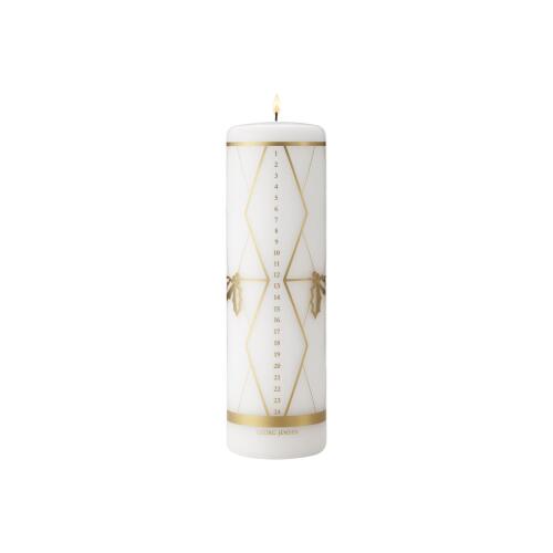 Georg Jensen Weihnachtsschmuck 2026 Adventskerze Gold