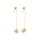 Georg Jensen Weihnachtsschmuck 2026 Kerzenhalter-Set Trommel & Harfe Vergoldet