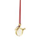Georg Jensen Weihnachtsschmuck 2026 Ornament Harfe Vergoldet