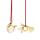 Georg Jensen Weihnachtsschmuck 2026 Ornament Horn & Harfe Vergoldet 2er Set