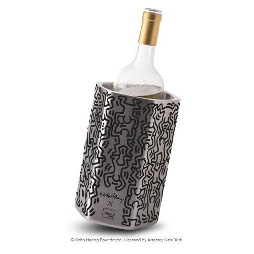 Vacu Vin Weinkühler Hive mit Keith Haring-Motiv