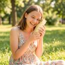 Asobu Bestie Bottle Isolierflasche Capybara 460 ml