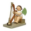 Wendt & Kühn Engel mit Konzertharfe Sitzend 650/2026/111 Limitiert