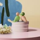 Kay Bojesen Unzertrennliche Hellgrün/Rosa 2er Set