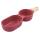 Ladelle Alto Serve & Share Servierstick 2-teilig Burgunderrot